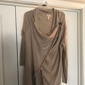 Matilda Jane tan button cardigan